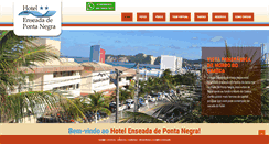 Desktop Screenshot of enseadadepontanegra.com.br