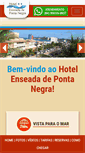 Mobile Screenshot of enseadadepontanegra.com.br